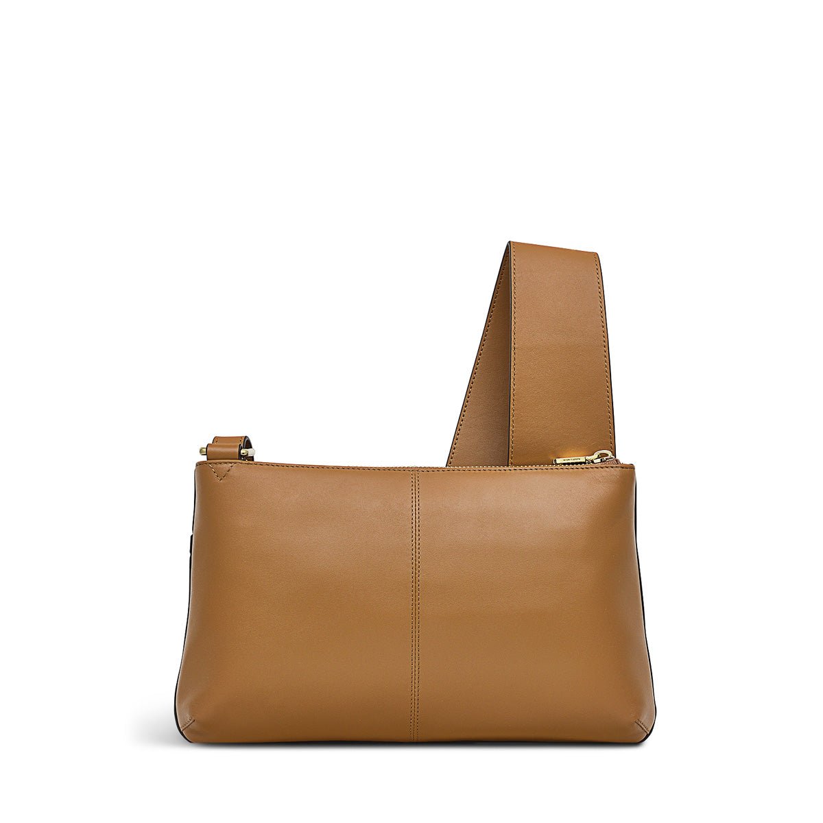 Pockets Icon Butterscotch Small Ziptop Crossbody - RUTHERFORD & Co
