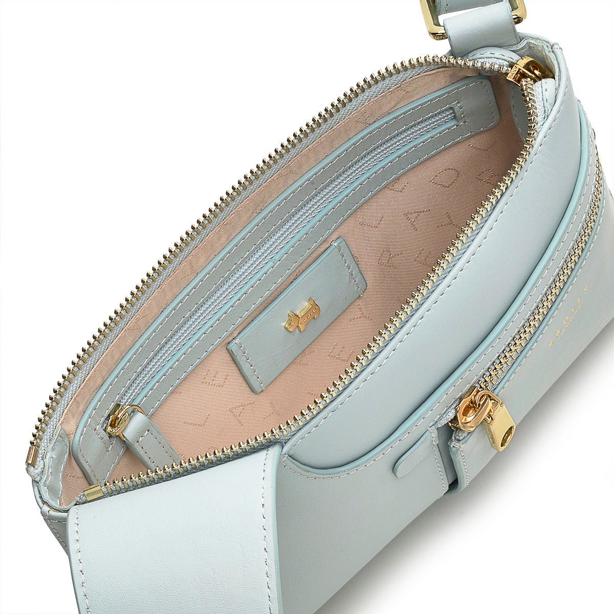 Pockets Icon Seafoam Mini Ziptop Crossbody - RUTHERFORD & Co
