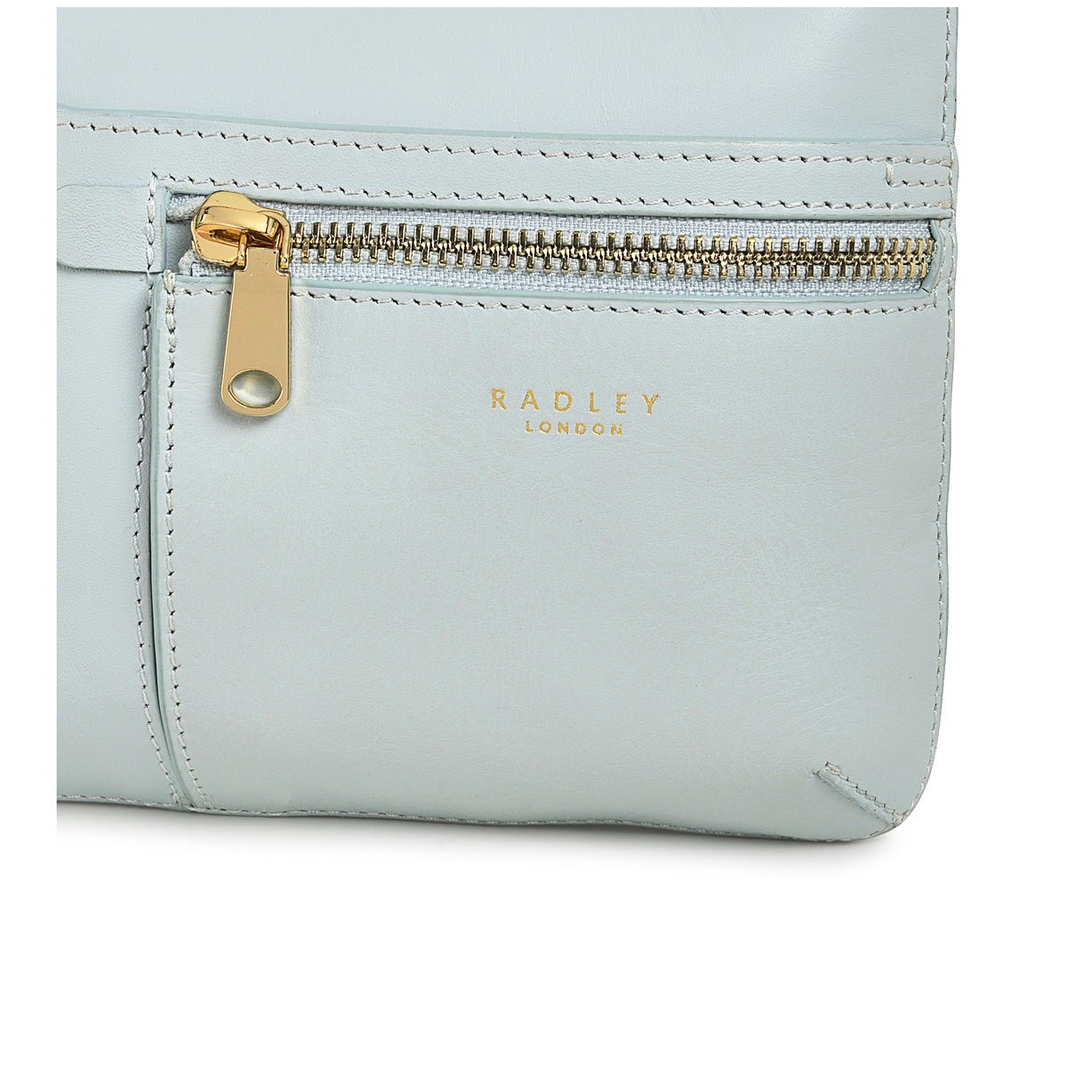 Pockets Icon Seafoam Mini Ziptop Crossbody - RUTHERFORD & Co
