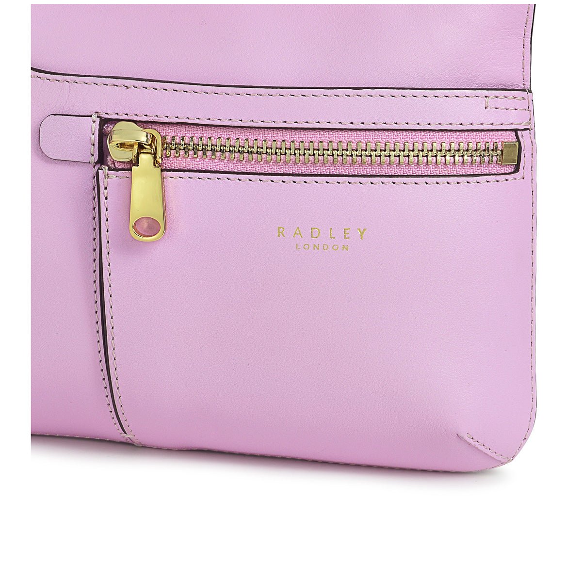 Pockets Icon Sugar Pink Mini Ziptop Crossbody - RUTHERFORD & Co
