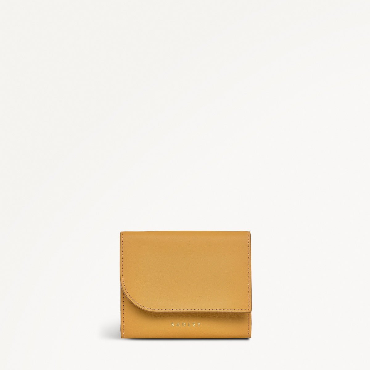 Pockets Leather Small Trifold Wallet In Pecan - RUTHERFORD & Co