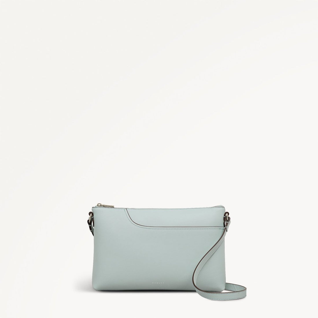 Pockets Medium Ziptop Ew Cross Body Seafoam - RUTHERFORD & Co