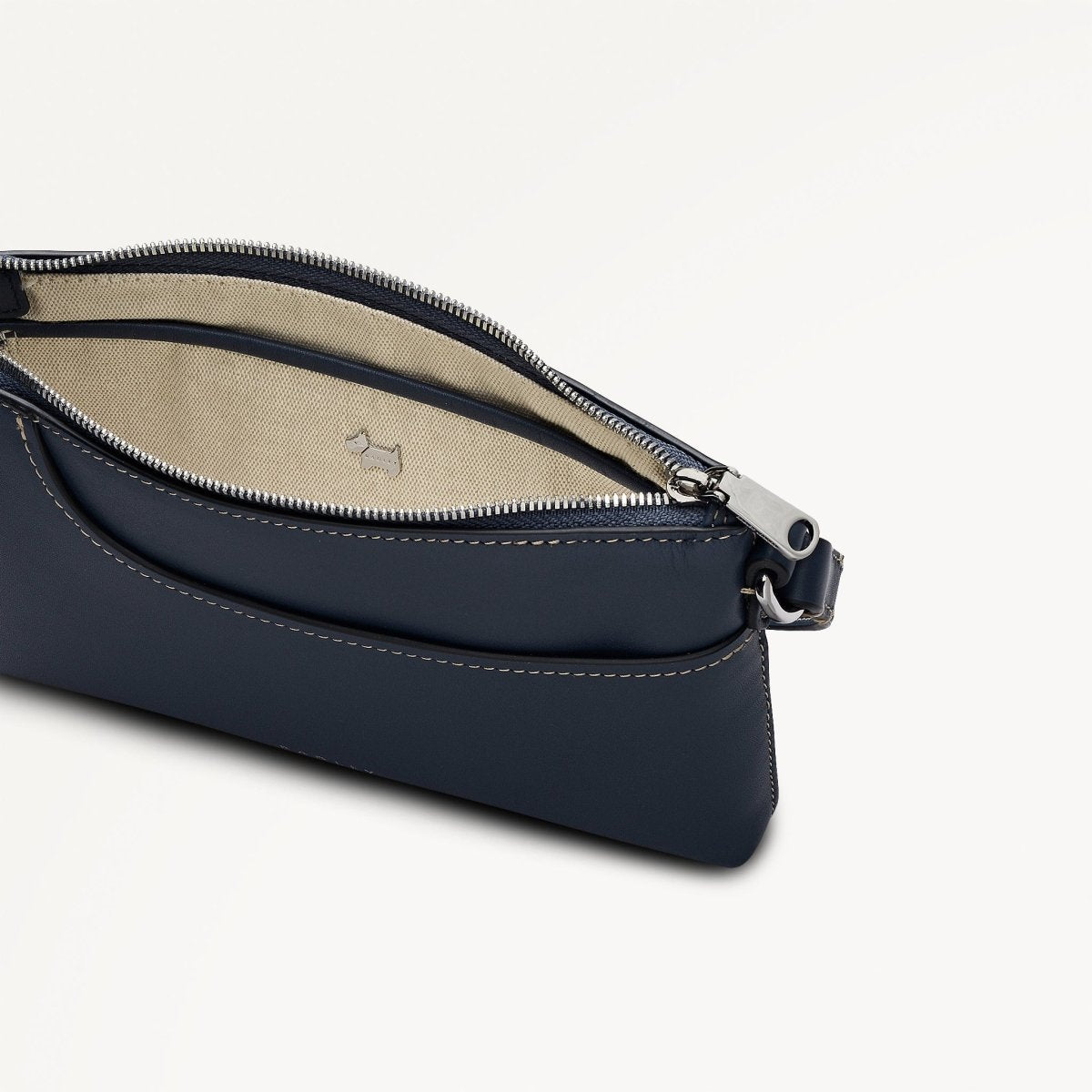 Pockets Mini Ziptop Ew Shoulder Naval - RUTHERFORD & Co
