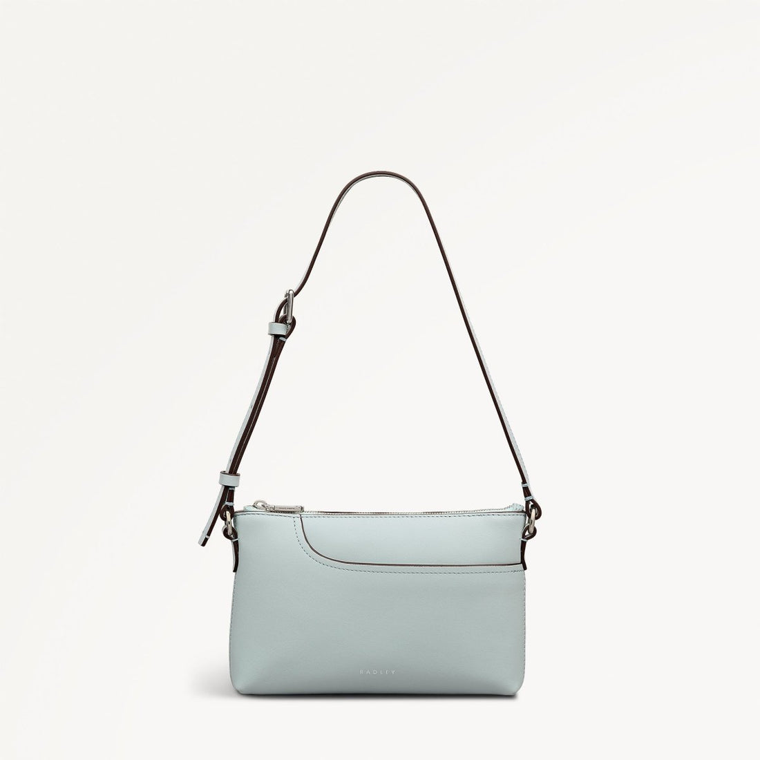 Pockets Mini Ziptop Ew Shoulder Seafoam - RUTHERFORD & Co