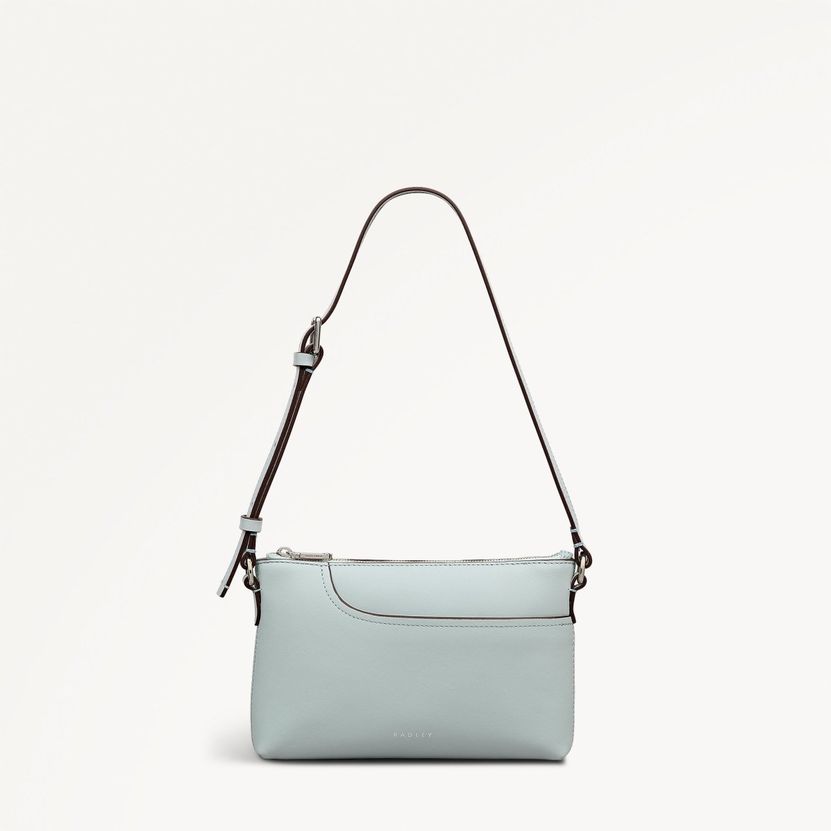 Pockets Mini Ziptop Ew Shoulder Seafoam - RUTHERFORD & Co