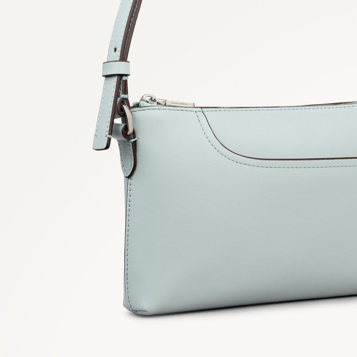 Pockets Mini Ziptop Ew Shoulder Seafoam - RUTHERFORD & Co