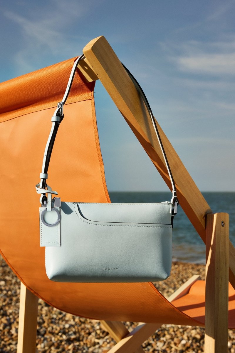 Pockets Mini Ziptop Ew Shoulder Seafoam - RUTHERFORD & Co