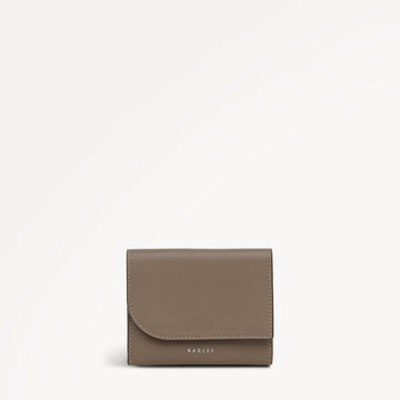 Pockets Small Trifold Purse Coffee - RUTHERFORD & Co