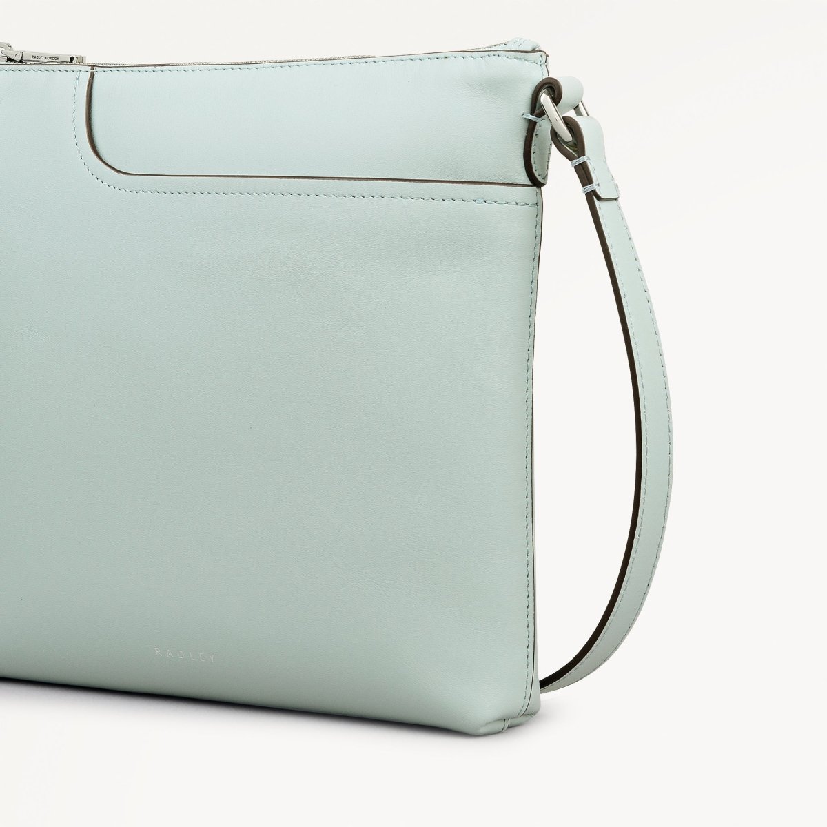 Pockets Small Ziptop Ns Cross Body Seafoam - RUTHERFORD & Co