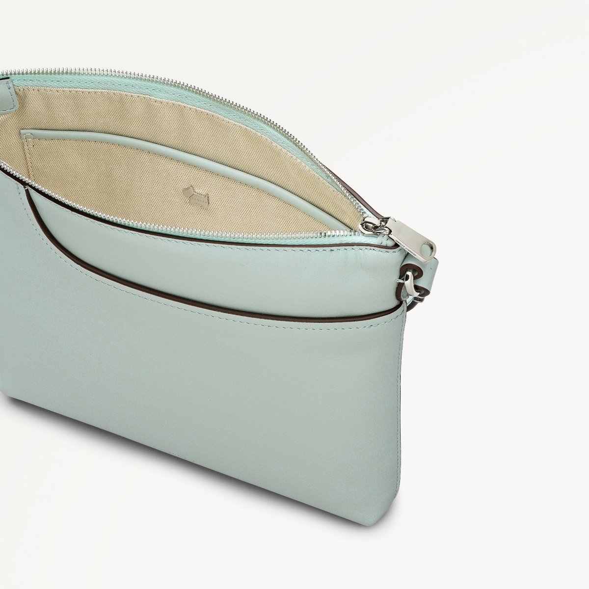 Pockets Small Ziptop Ns Cross Body Seafoam - RUTHERFORD & Co