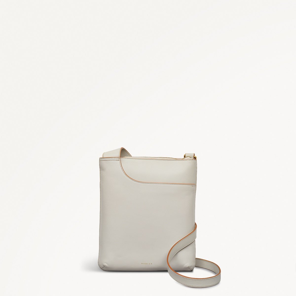 POCKETS/CHALK/MEDIUM ZIPTOP CROSSBODY - RUTHERFORD & Co