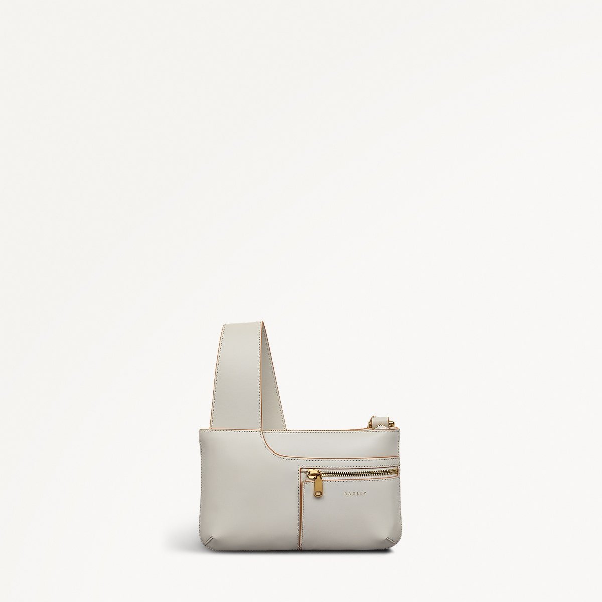 POCKETS/CHALK/MINI ZIPTOP CROSSBODY - RUTHERFORD & Co