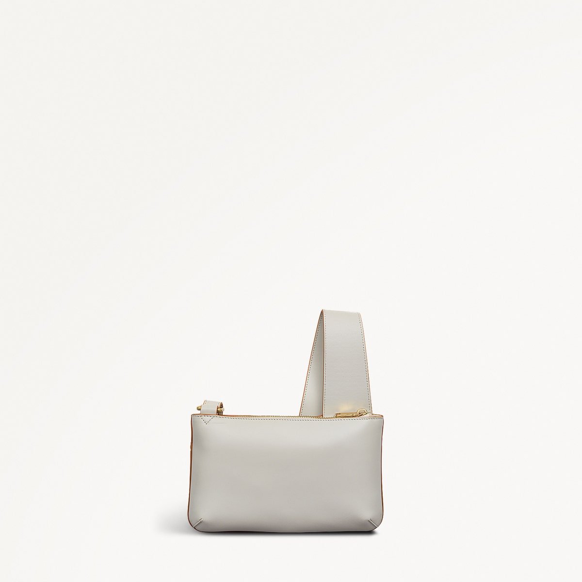 POCKETS/CHALK/MINI ZIPTOP CROSSBODY - RUTHERFORD & Co