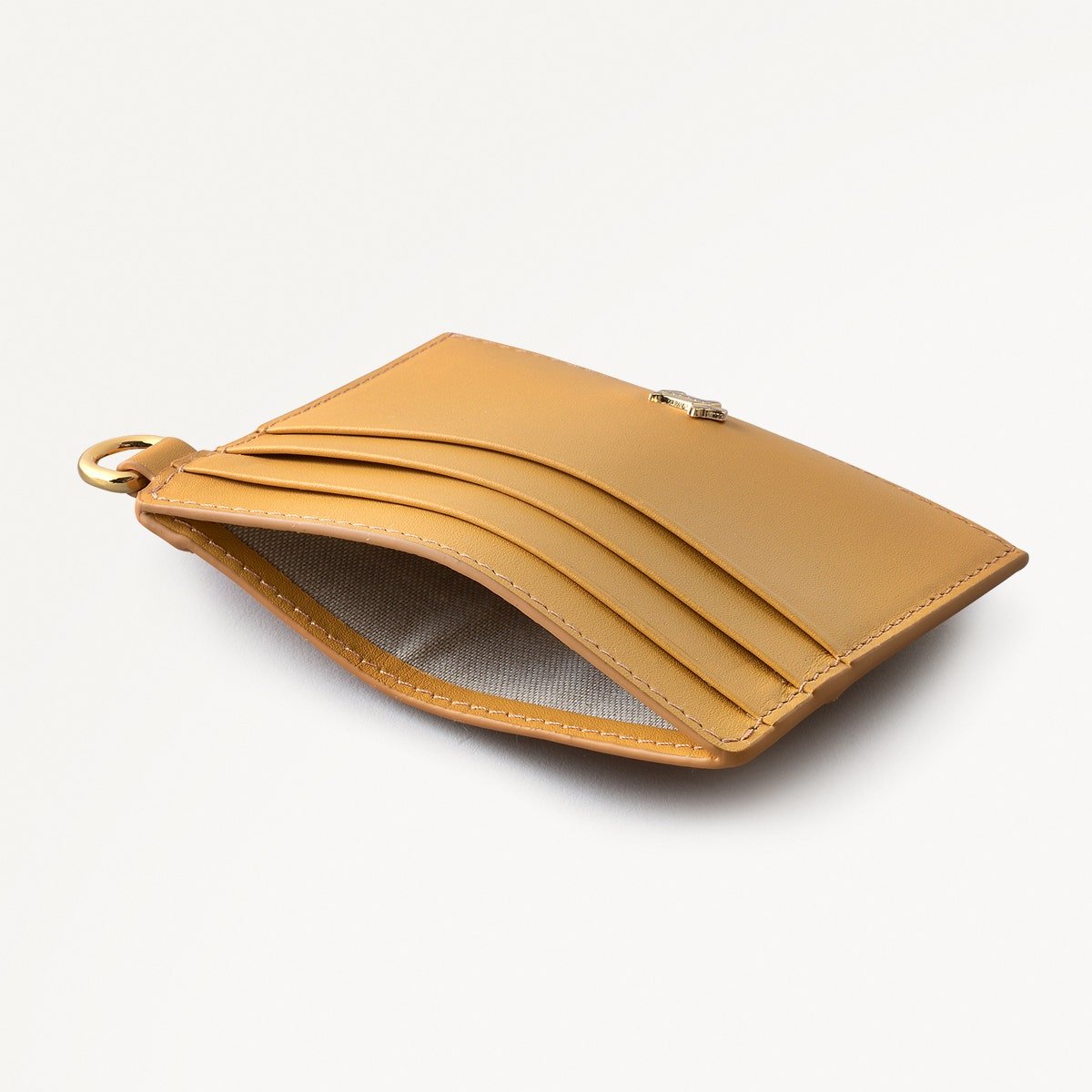 POCKETS/PECAN/SMALL CARD HOLDER - RUTHERFORD & Co