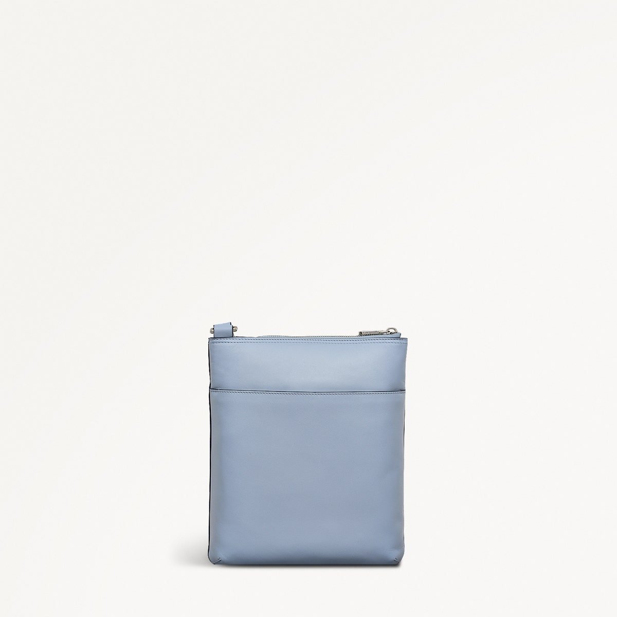 POCKETS/SMOKE BLUE/MEDIUM ZIPTOP CROSSBODY - RUTHERFORD & Co