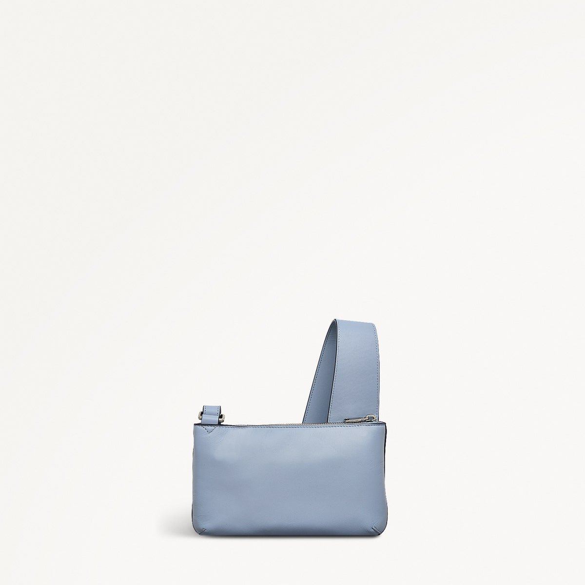 POCKETS/SMOKE BLUE/MINI ZIPTOP CROSSBODY - RUTHERFORD & Co