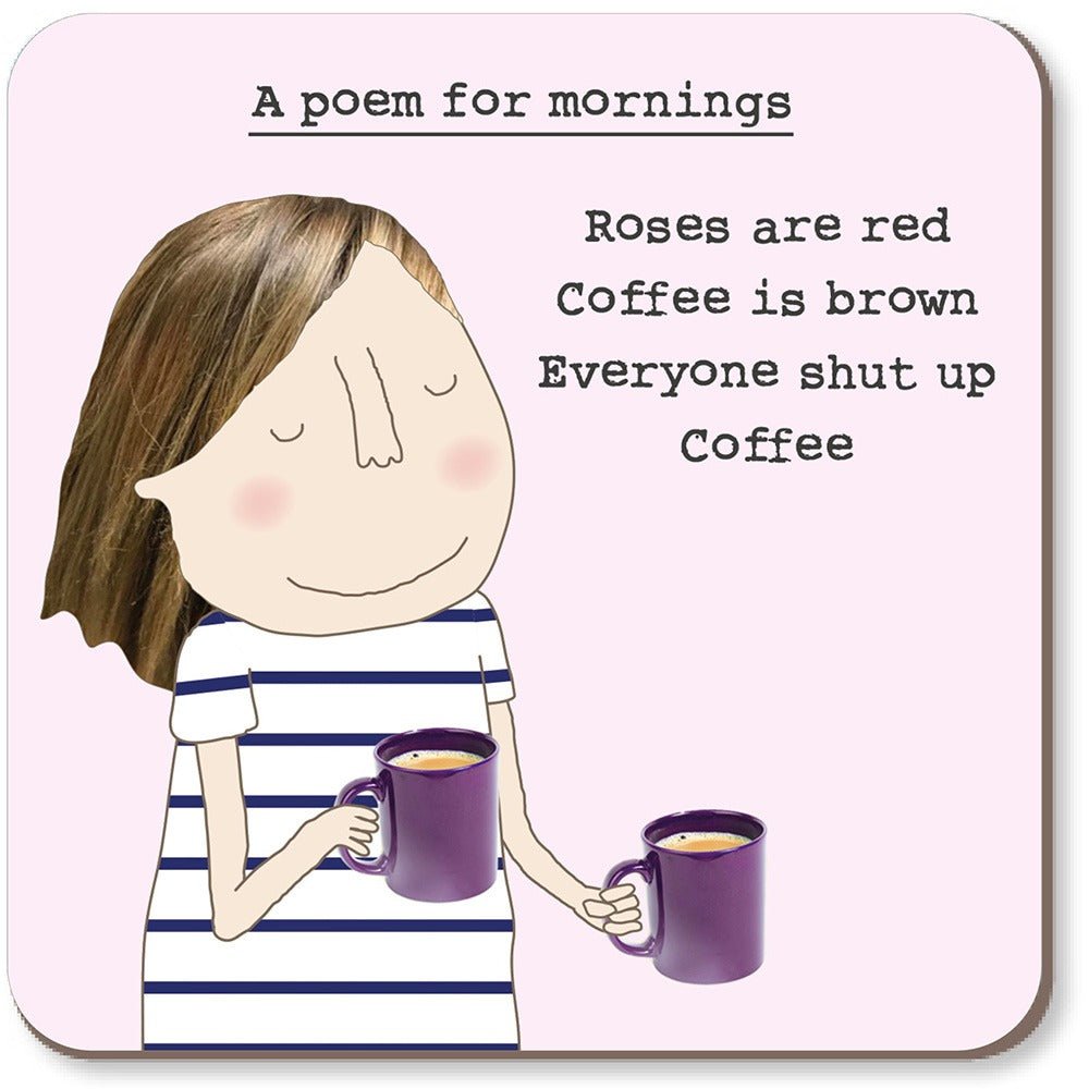 Poem For Mornings Coaster - RUTHERFORD & Co