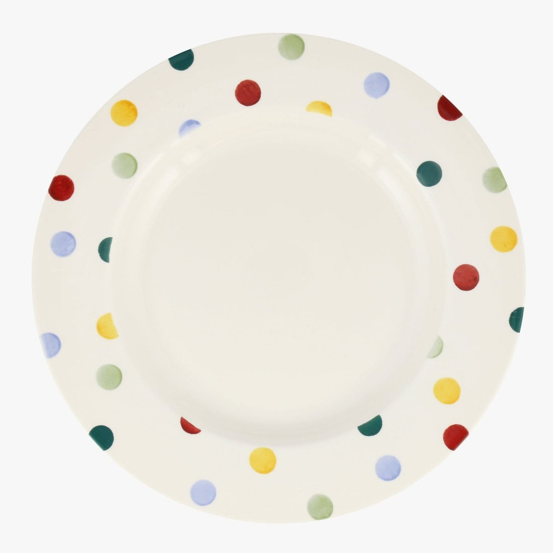 Polka Dot 10 1/2" Plate - RUTHERFORD & Co