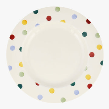 Polka Dot 10 1/2" Plate - RUTHERFORD & Co
