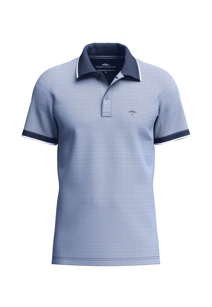 Polo, 2 - Tone, Piquee New Breeze - RUTHERFORD & Co