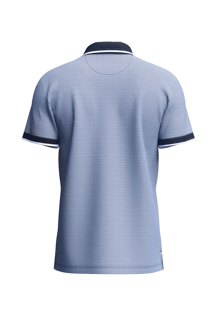 Polo, 2 - Tone, Piquee New Breeze - RUTHERFORD & Co
