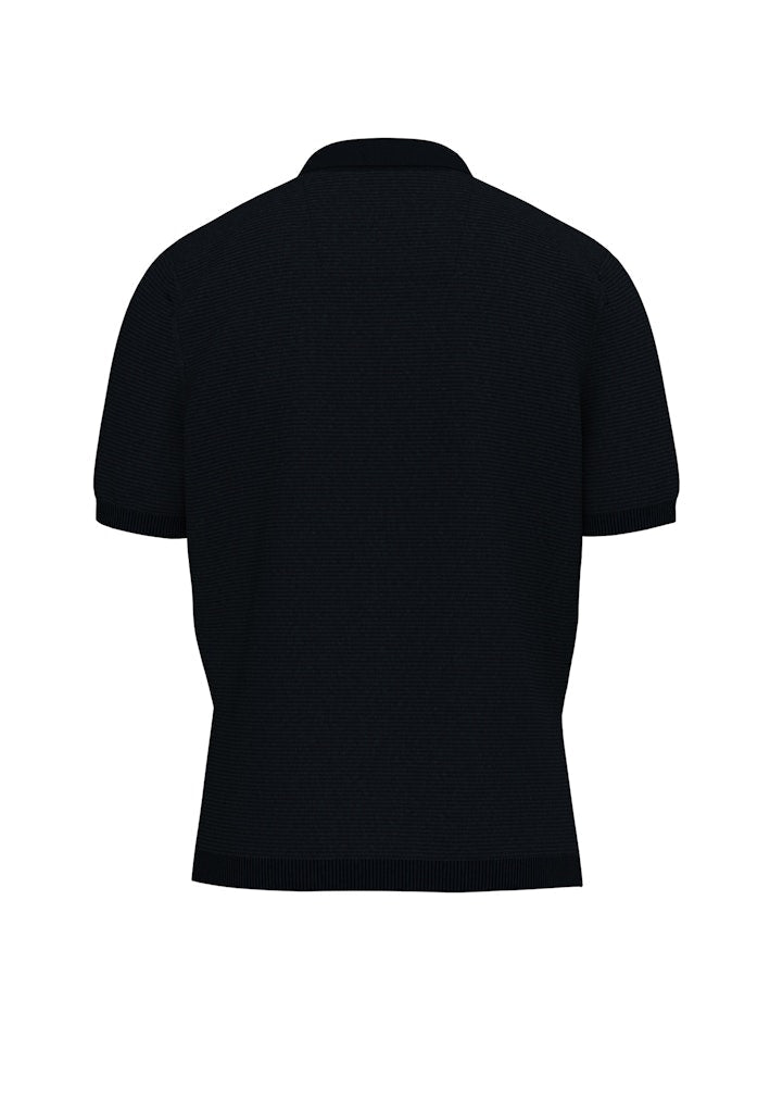 Polo, Shortsleeve, Air Cotton Navy - RUTHERFORD & Co