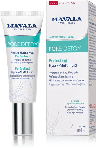 Pore Detox Hydra Matt Fluid 45ml - RUTHERFORD & Co
