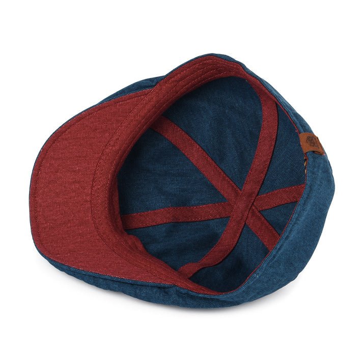 Porto Cotton Duckbill Flat Cap - RUTHERFORD & Co