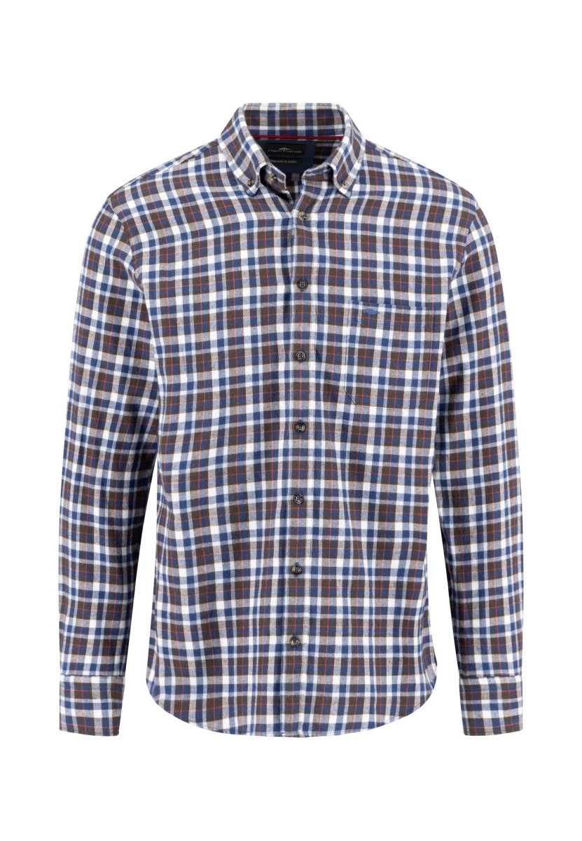 Premium Flannel Check, Button Down Shirt - RUTHERFORD & Co