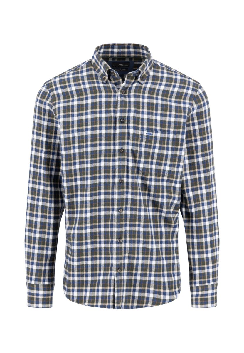 Premium Flannel Check, Button Down Shirt - RUTHERFORD & Co