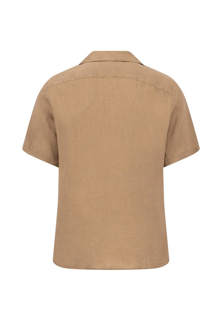 Premium Linen Resort Shirt Elephant Grey - RUTHERFORD & Co