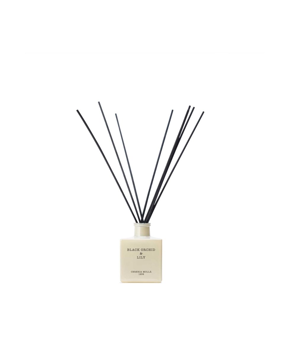 Premium Reed Diffuser 100ml Black Orchid & Lily (Cream) - RUTHERFORD & Co