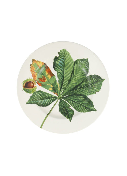 Horse Chestnut & Conker 8 1/2 Inch Plate