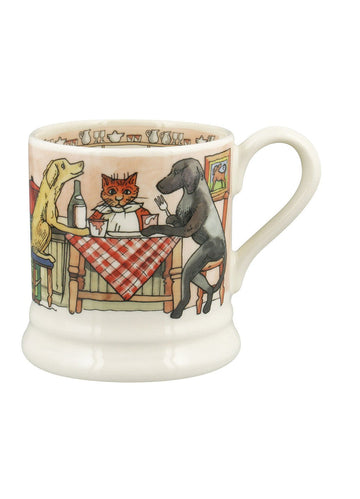 Dog's Dinner Party 1/2 Pint Mug