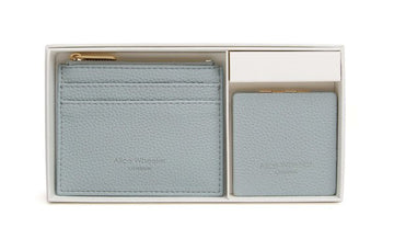Purse & Compact Mirror/Duck Egg - RUTHERFORD & Co