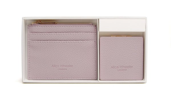 Purse & Compact Mirror/Lavender - RUTHERFORD & Co