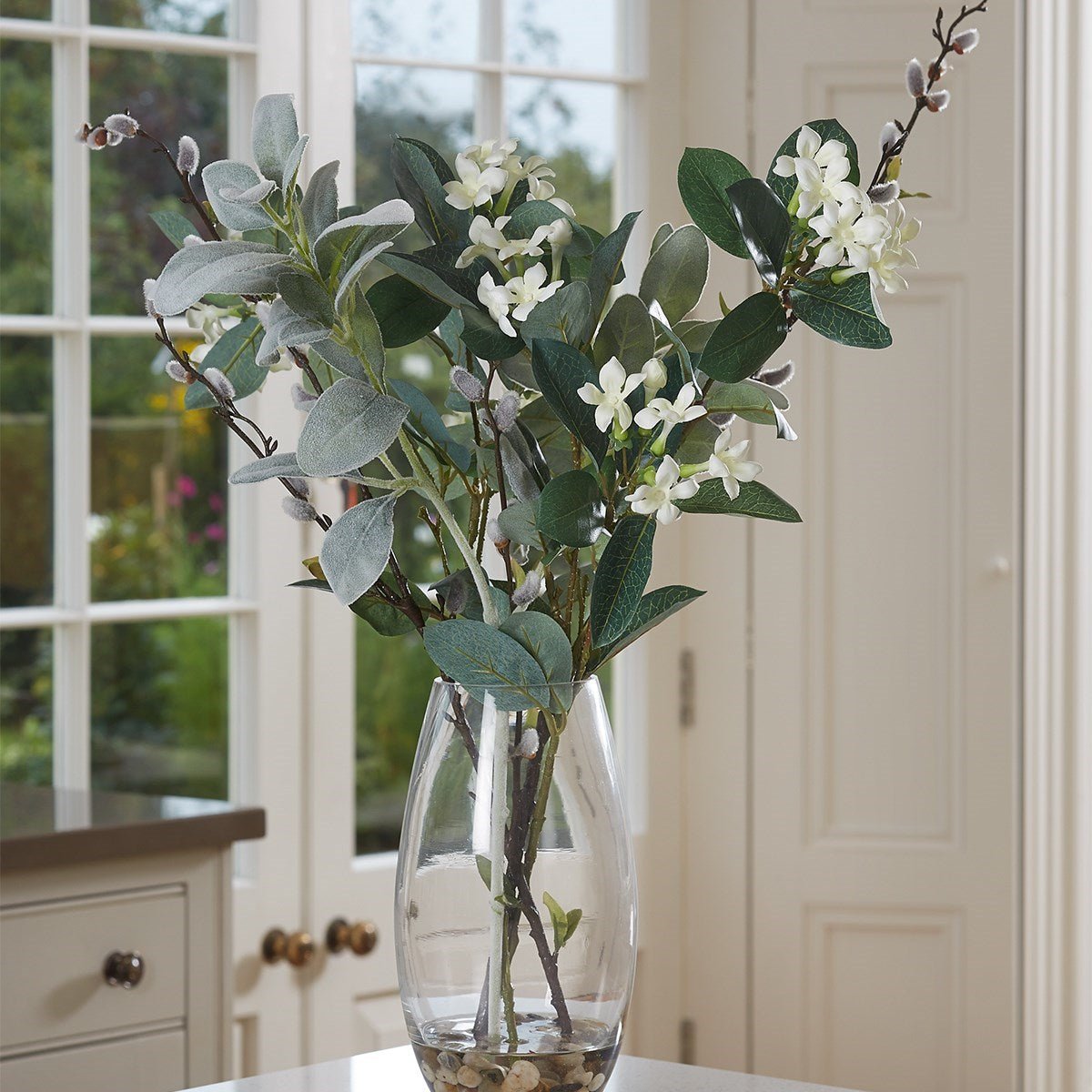 Pussy Willow x 3 45F 84cm - RUTHERFORD & Co