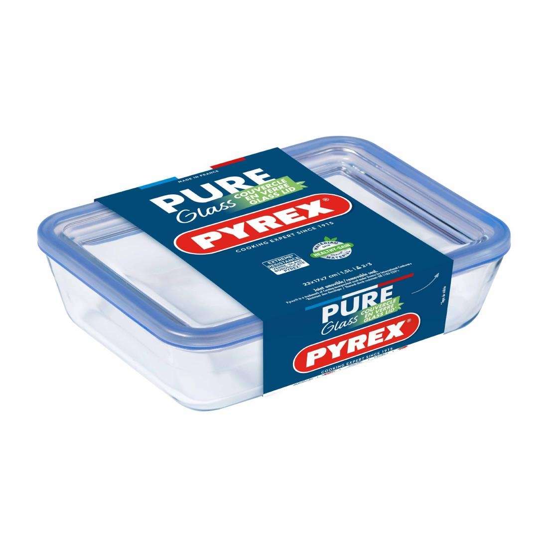 Pyrex Pure Glass Storage Container 1.5L - RUTHERFORD & Co