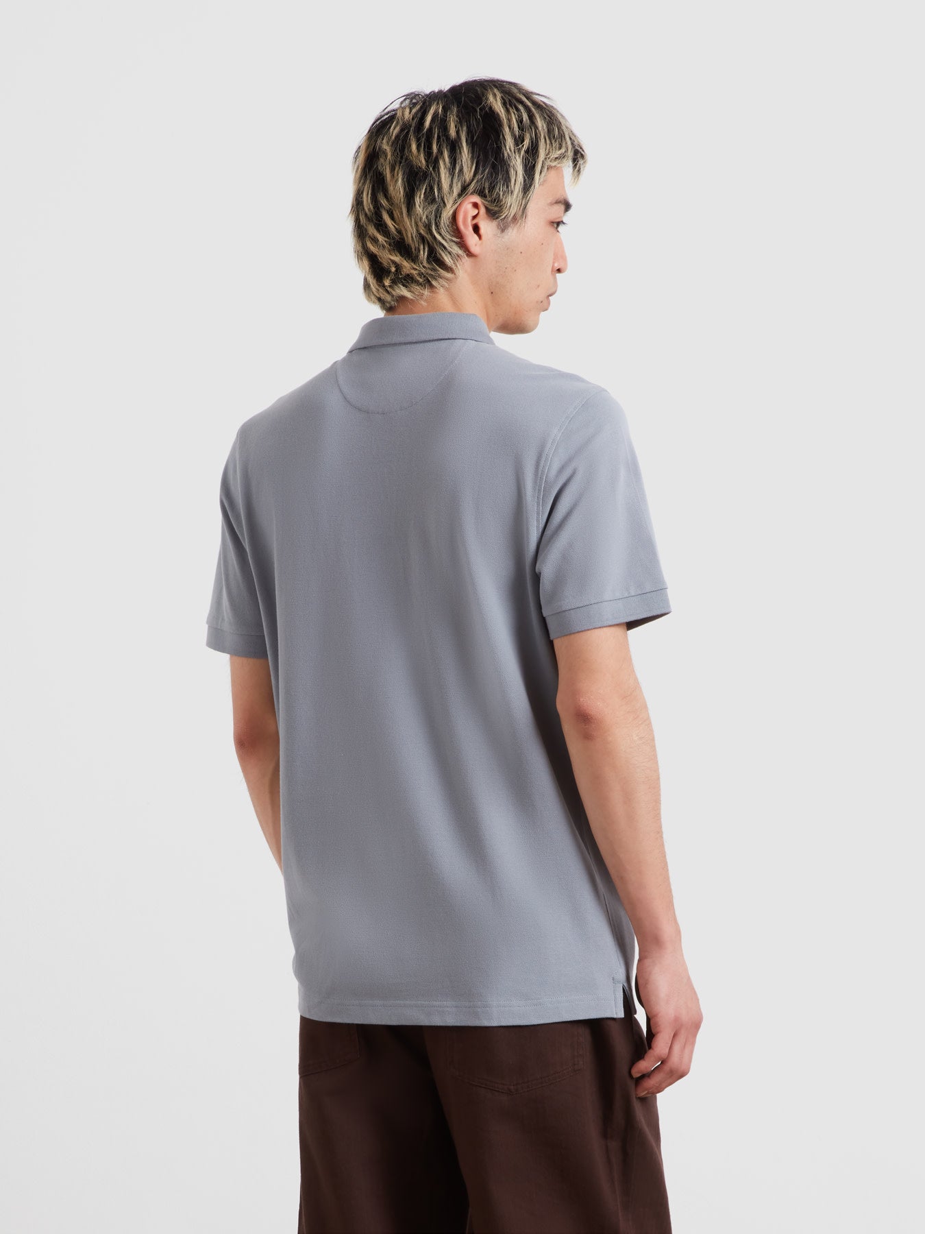 Cunningham Polo Shirt In Icelandic Blue