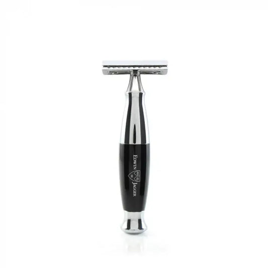 Black & Chrome DE Safety Razor