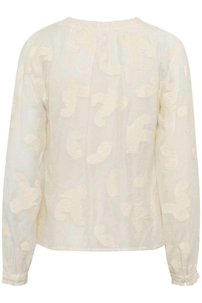 RachellePW Sh Shirt - Eggnog - RUTHERFORD & Co
