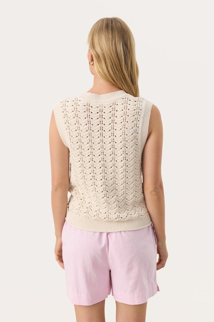 RadkaPW Wa Waistcoat - Whitecap Gray - RUTHERFORD & Co
