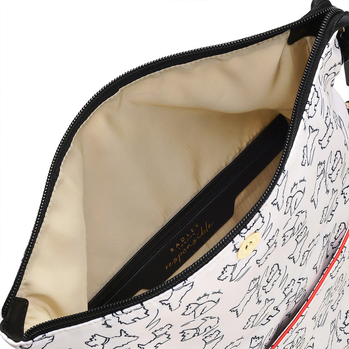 Radley 24 7 - Sketch Street Chalk Small Flapover Crossbody - RUTHERFORD & Co