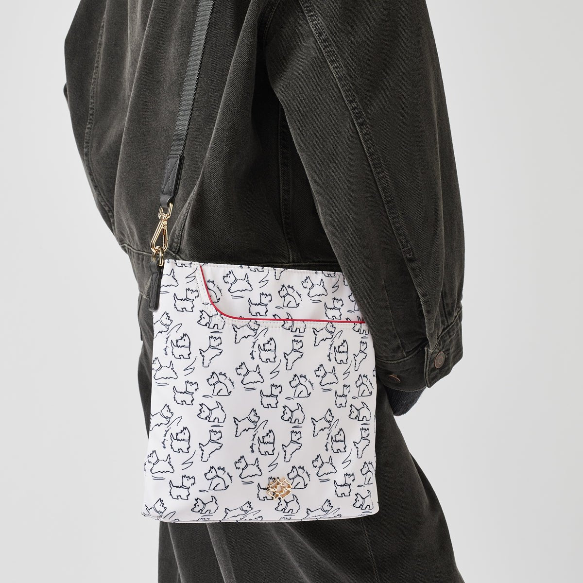 Radley 24 7 - Sketch Street Chalk Small Ziptop Crossbody - RUTHERFORD & Co