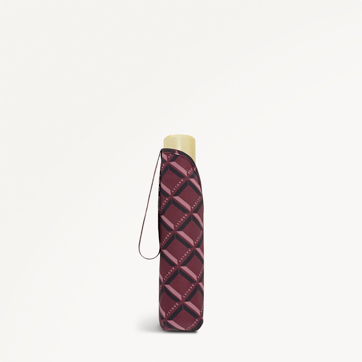 Radley Geo Responsible Handbag Umbrella Dark Cherry - RUTHERFORD & Co