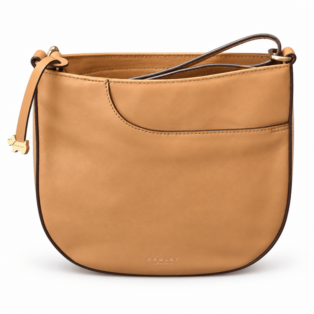 Radley Medium Ziptop Crossbody Handbag - Tan - RUTHERFORD & Co