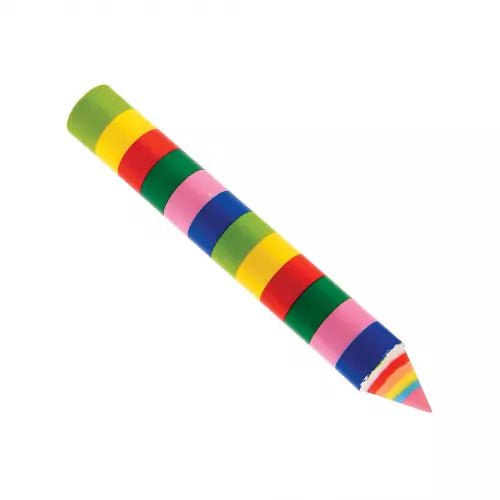 Rainbow pencil eraser - RUTHERFORD & Co