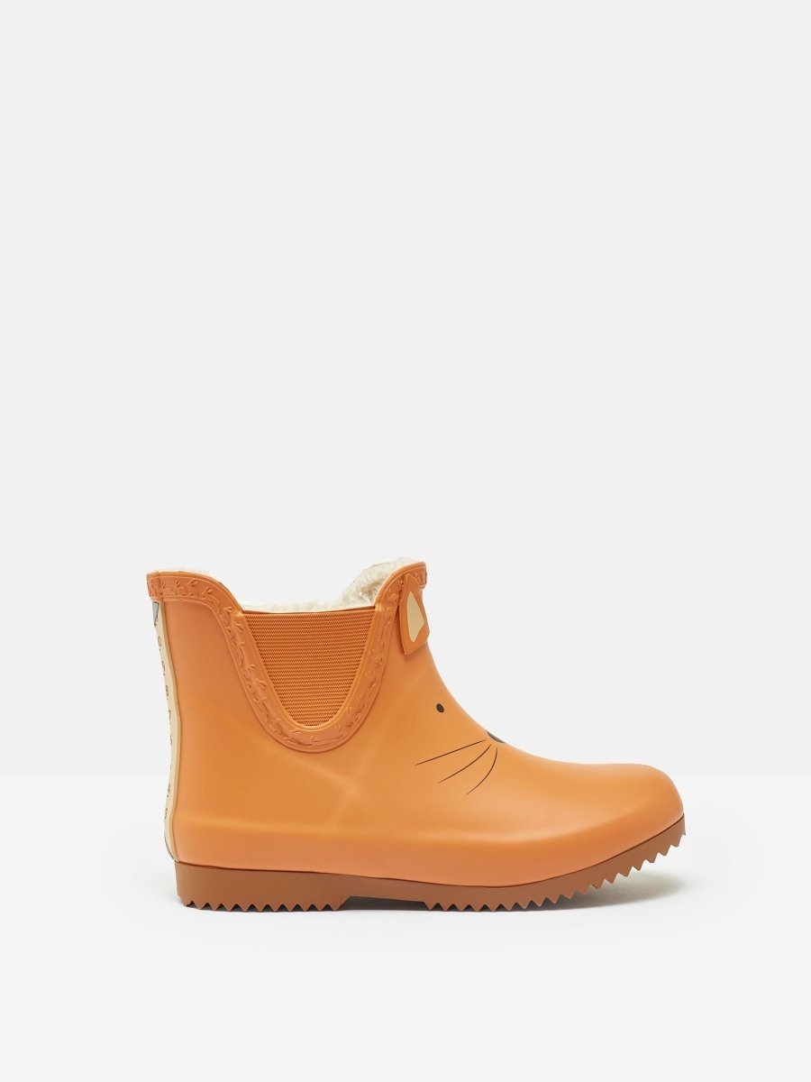 Raindance Orange Kids' Character Ankle Wellies - RUTHERFORD & Co