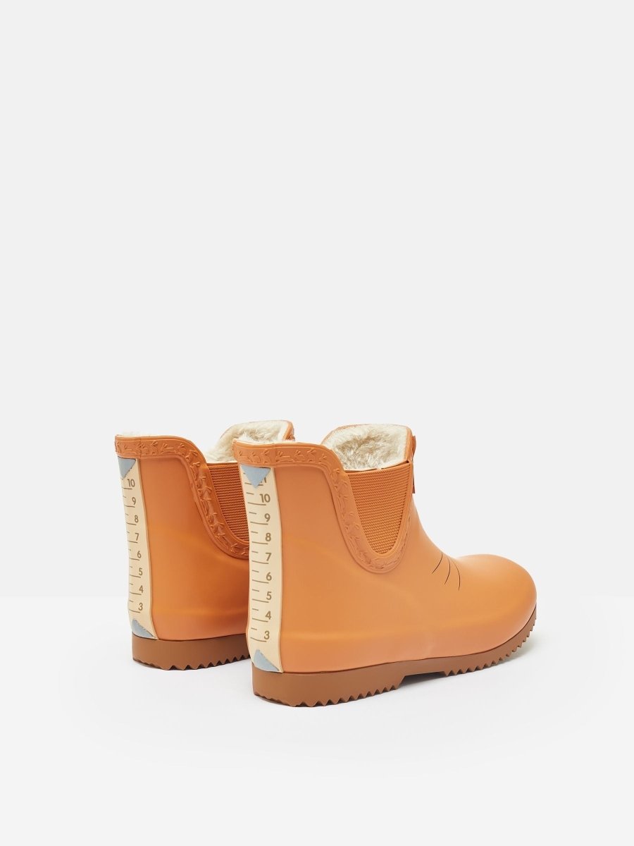 Raindance Orange Kids' Character Ankle Wellies - RUTHERFORD & Co