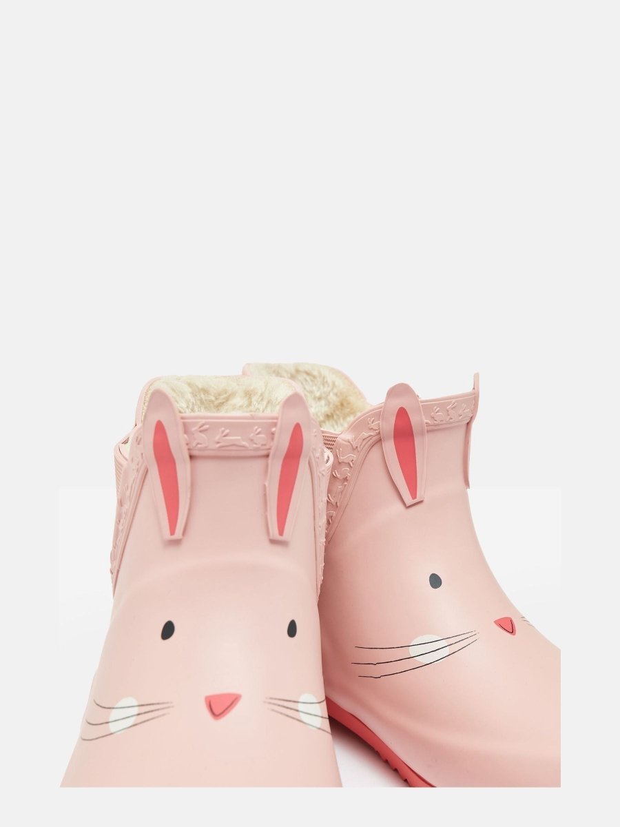 Raindance Pink Kids' Character Ankle Wellies - RUTHERFORD & Co